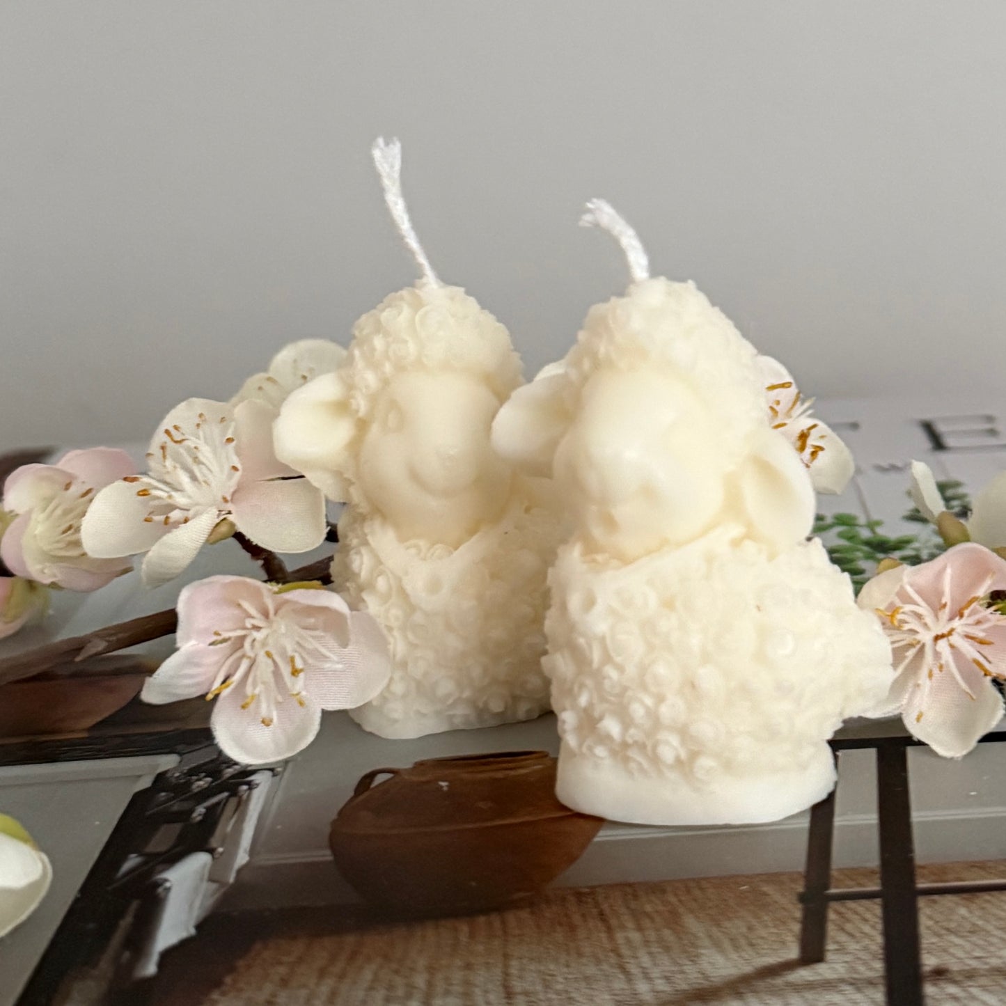 Baby Lamb Candle