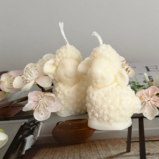 Baby Lamb Candle