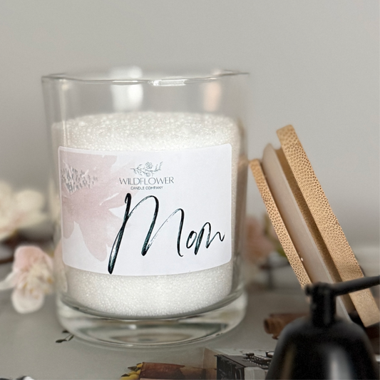 Mom Candle Sand Jar – Soy Candle Sand Gift