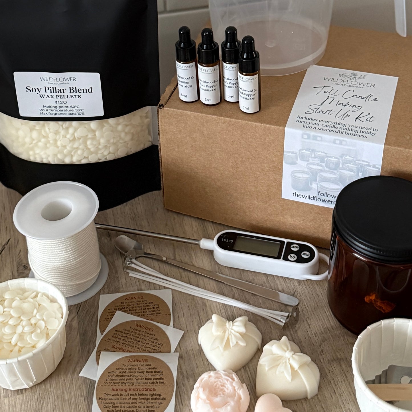 Candle Making Starter Kit | Complete DIY Set for Beginners