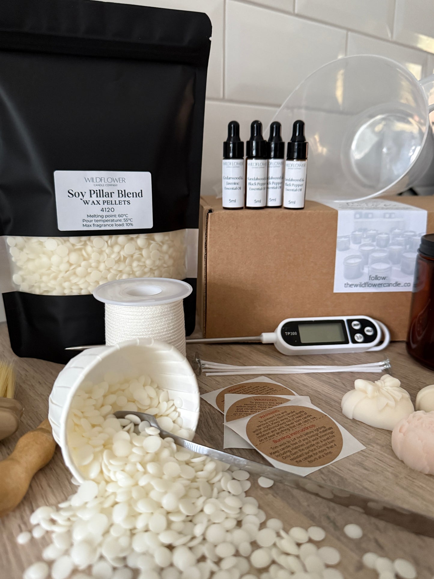 Candle Making Starter Kit | Complete DIY Set for Beginners