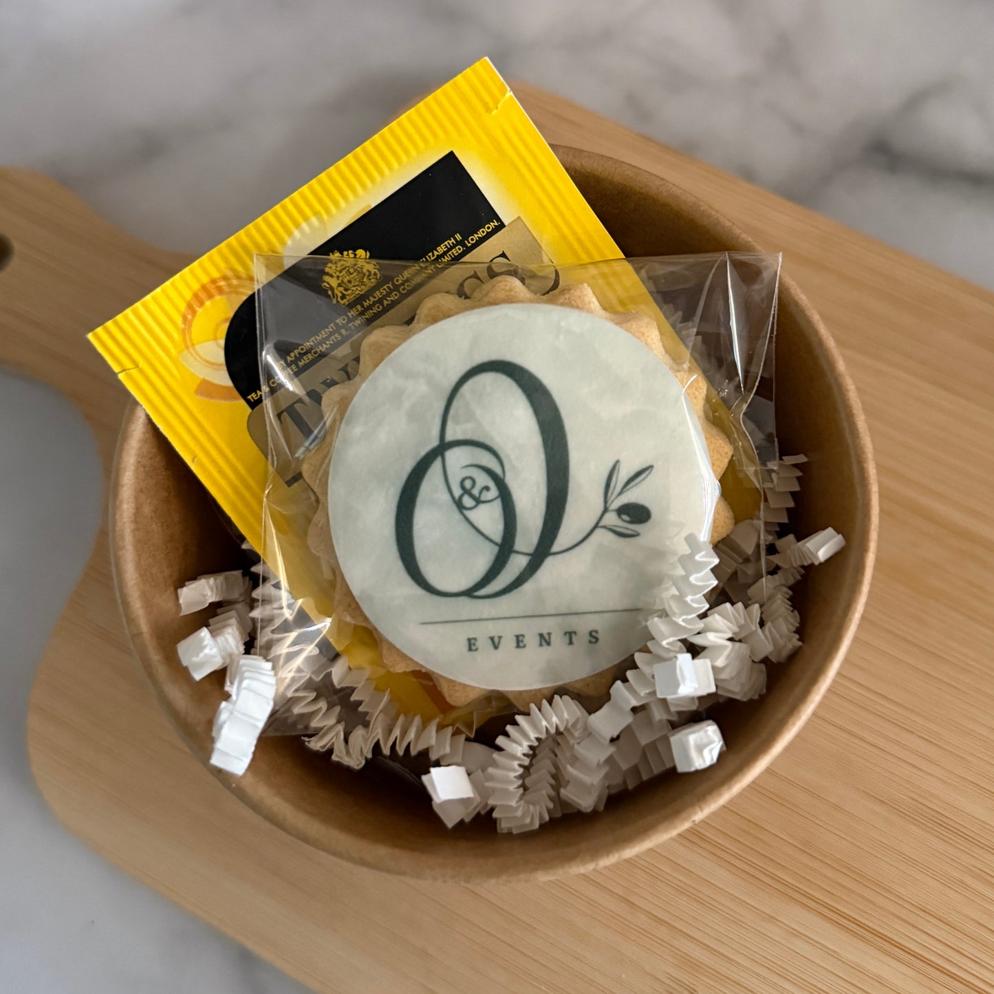 Corporate Logo Branded Biscuits