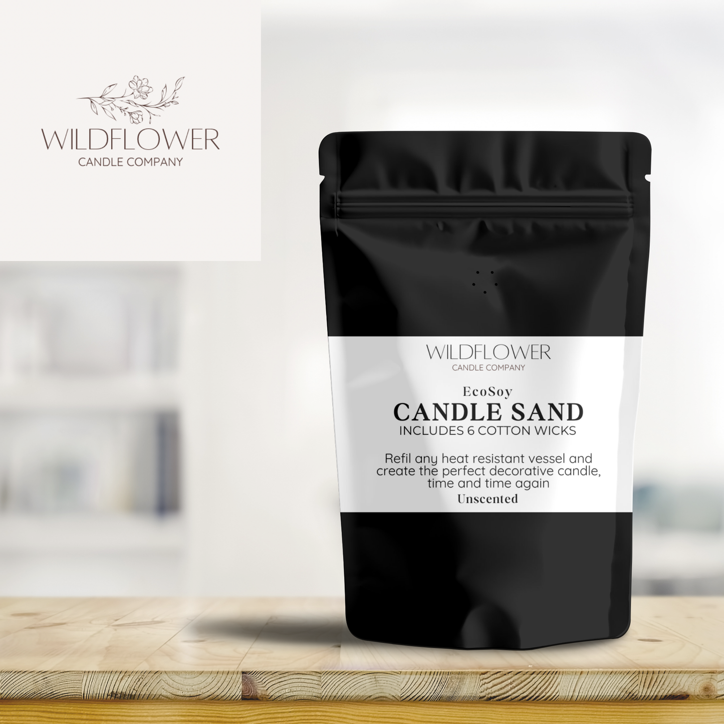 Mom Candle Sand Jar – Soy Candle Sand Gift