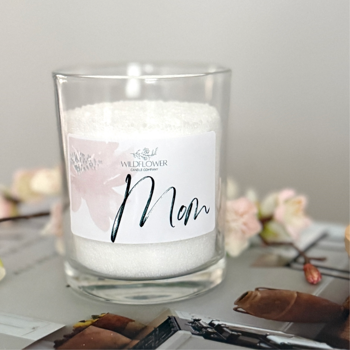 Mom Candle Sand Jar – Soy Candle Sand Gift