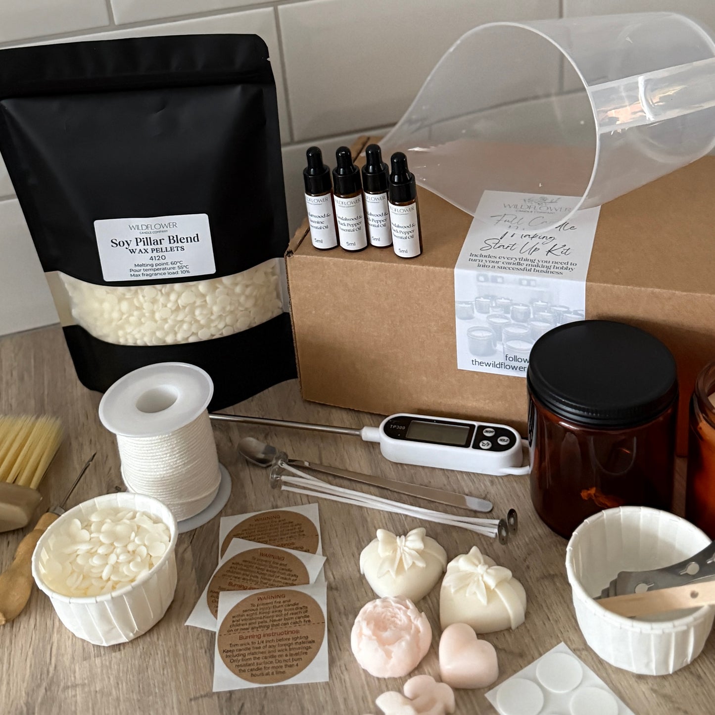 Candle Making Starter Kit | Complete DIY Set for Beginners