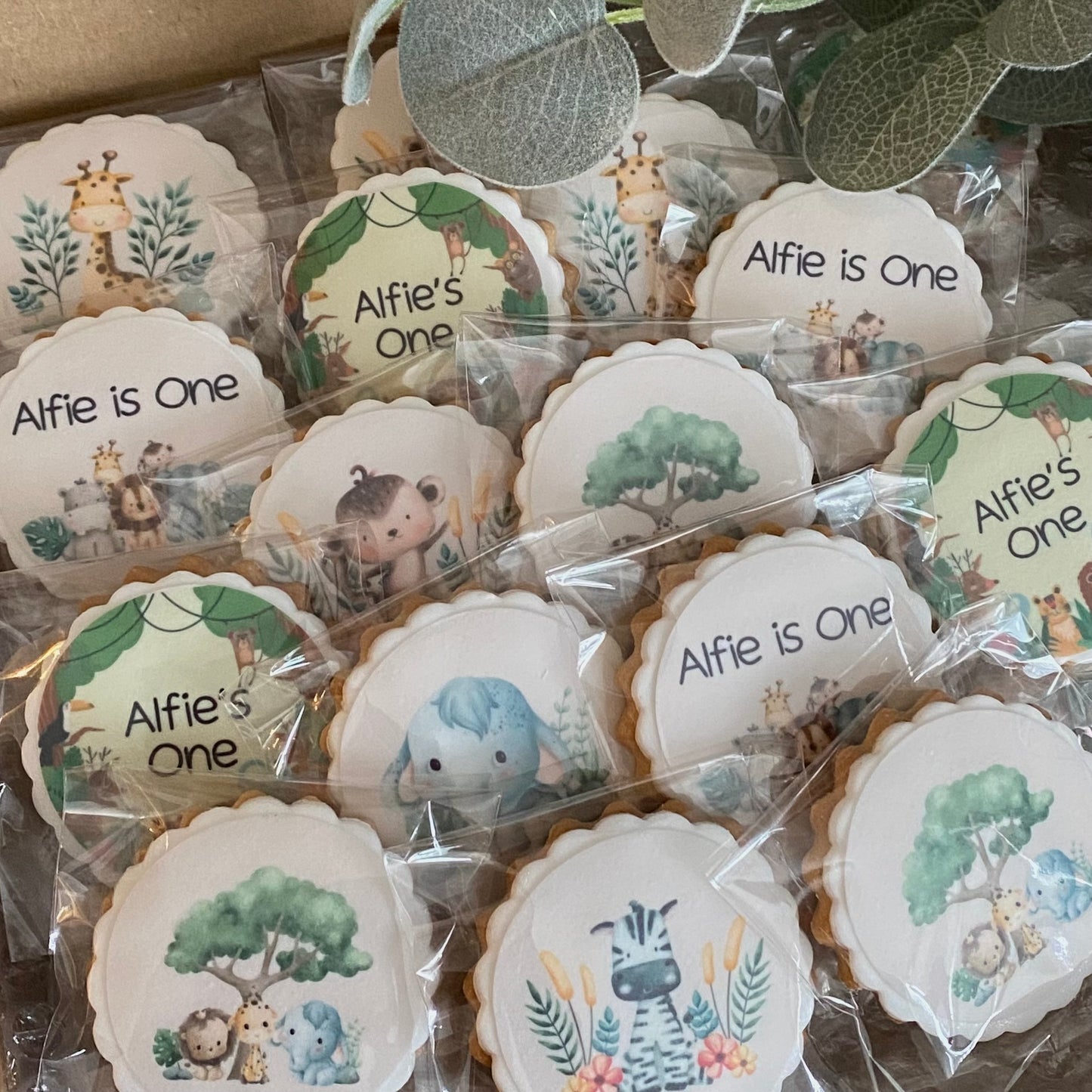 Wild One safari-themed biscuits" "Safari animal biscuits for birthday party" "Cute safari-themed cookies" "Wild One birthday party treats" "Decorated safari animal biscuits" "Homemade safari-themed biscuits" "Jungle animal cookies for kids" "Safari biscuits for Wild One birthday" "Adorable safari animal biscuits" "Wild One safari party cookies" "Biscuit decorations with safari theme" "Animal-shaped biscuits for kids' party" "Fun safari-themed treats" "Baked Wild One safari cookies