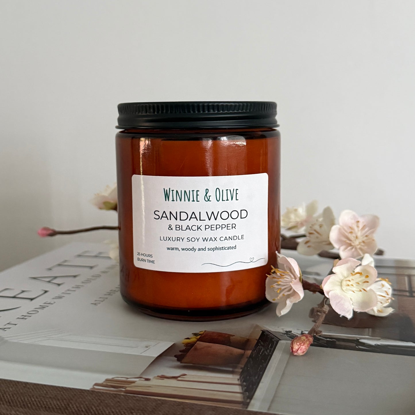 Luxury Branded Soy Candle