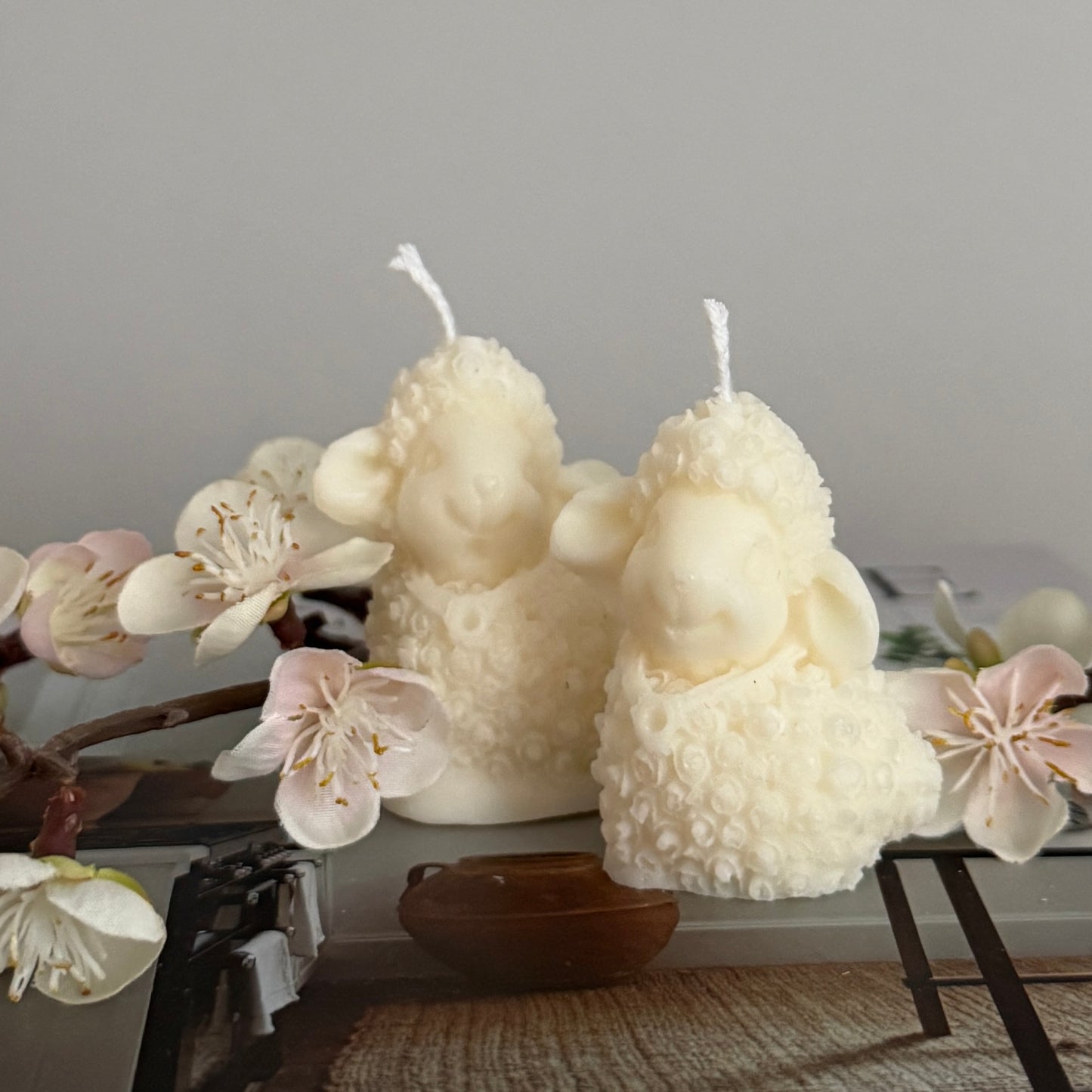 Baby Lamb Candle