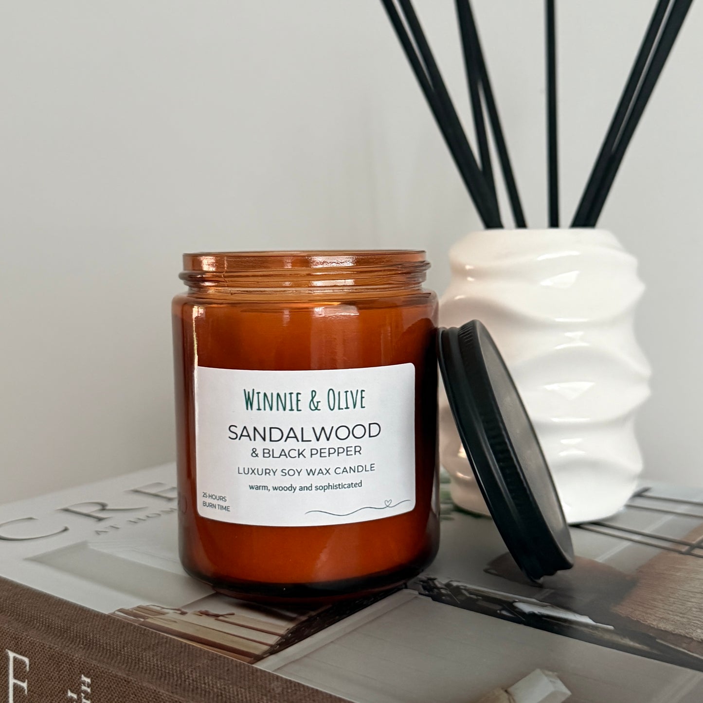 Luxury Branded Soy Candle