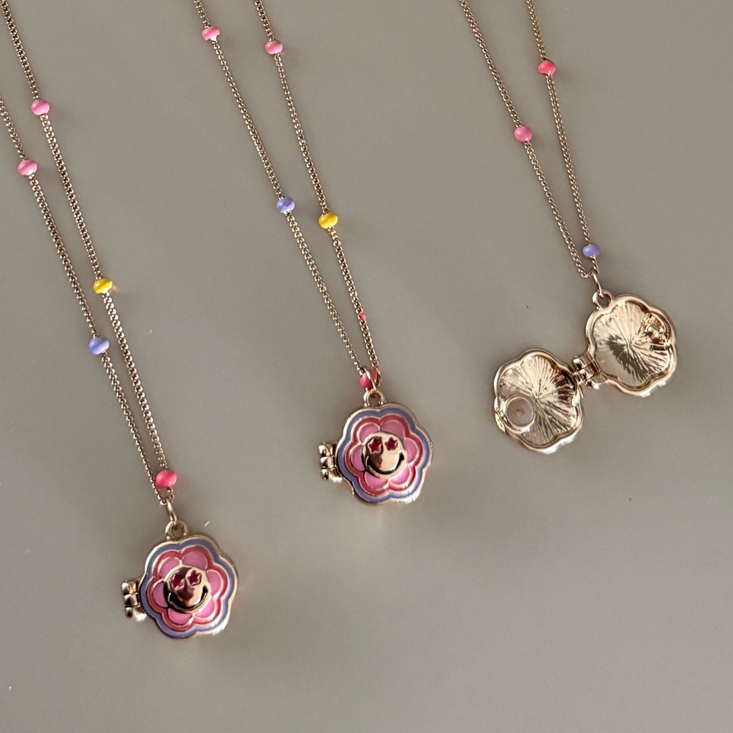 Smiley World Locket (Brand New)