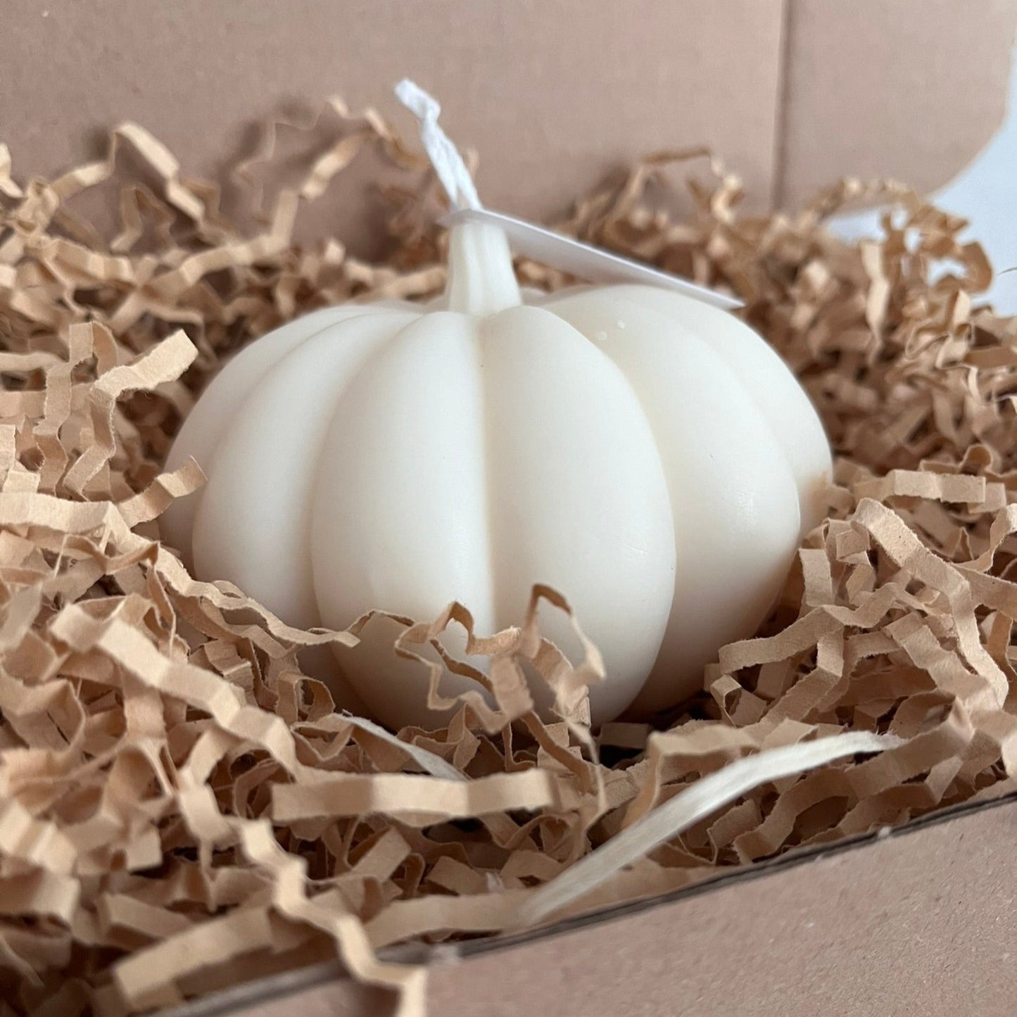 Large Pumpkin Candle