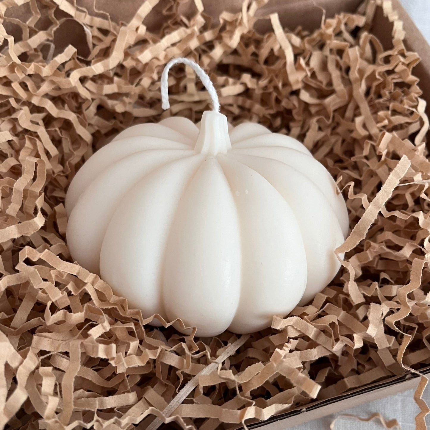 Large Pumpkin Candle