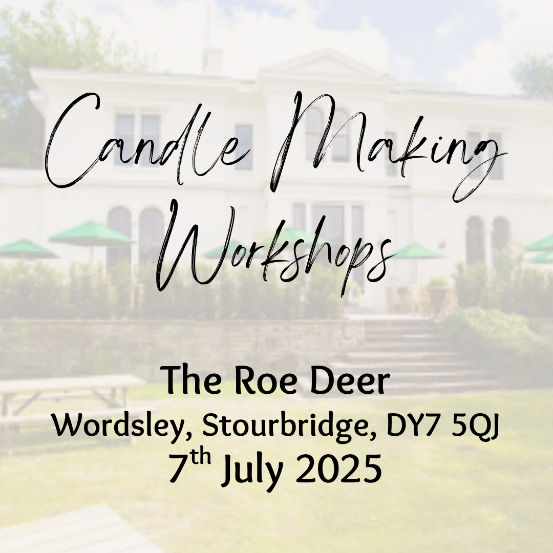 Candle Making Workshop - The Roe Deer, Wordsley - Autumn Dates coming soon