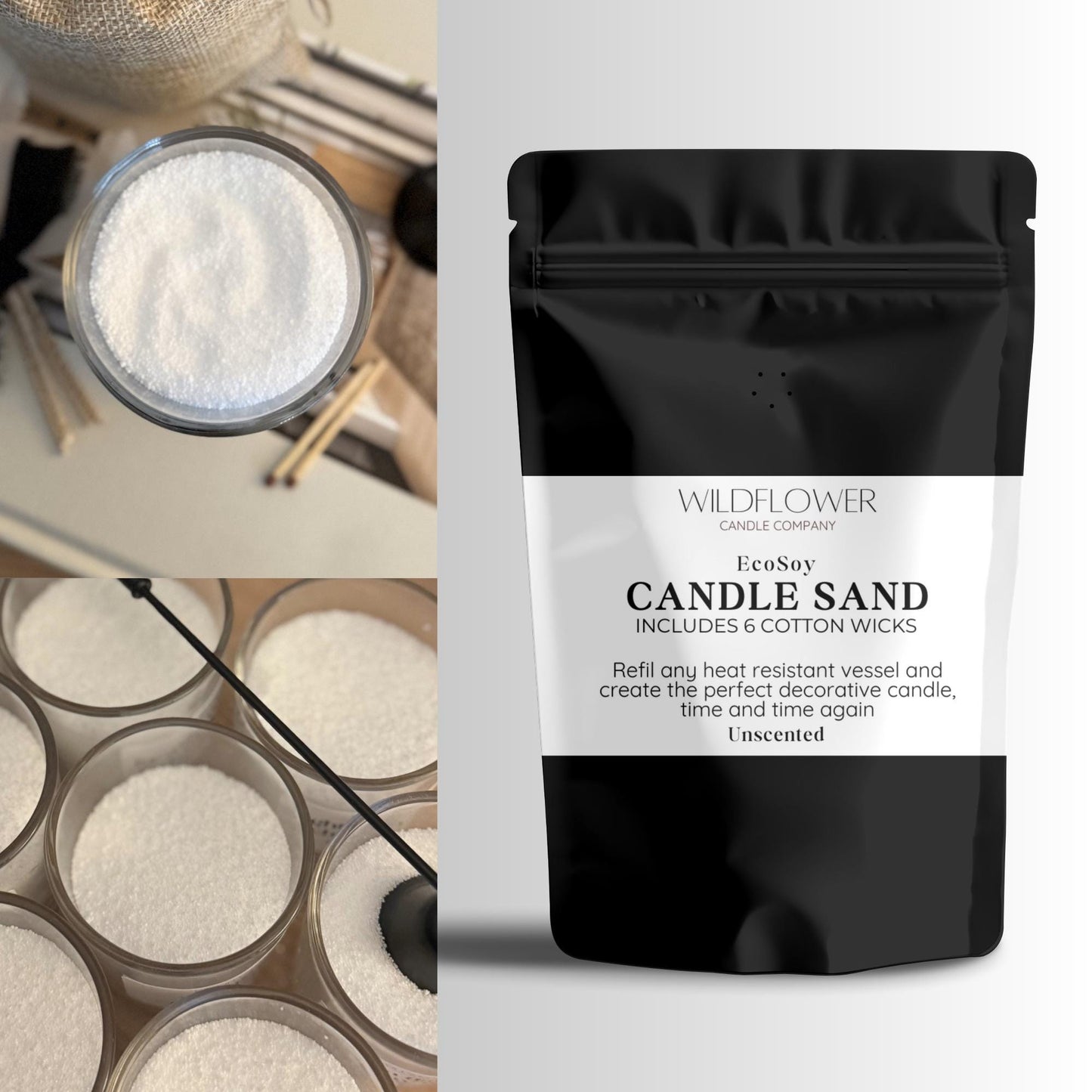 Everything Happens for a Reason Candle Sand Jar