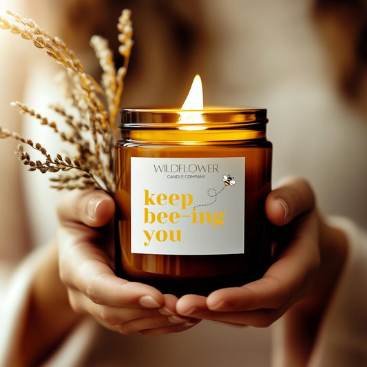 Keep Bee-ing You Candle Sand Jar