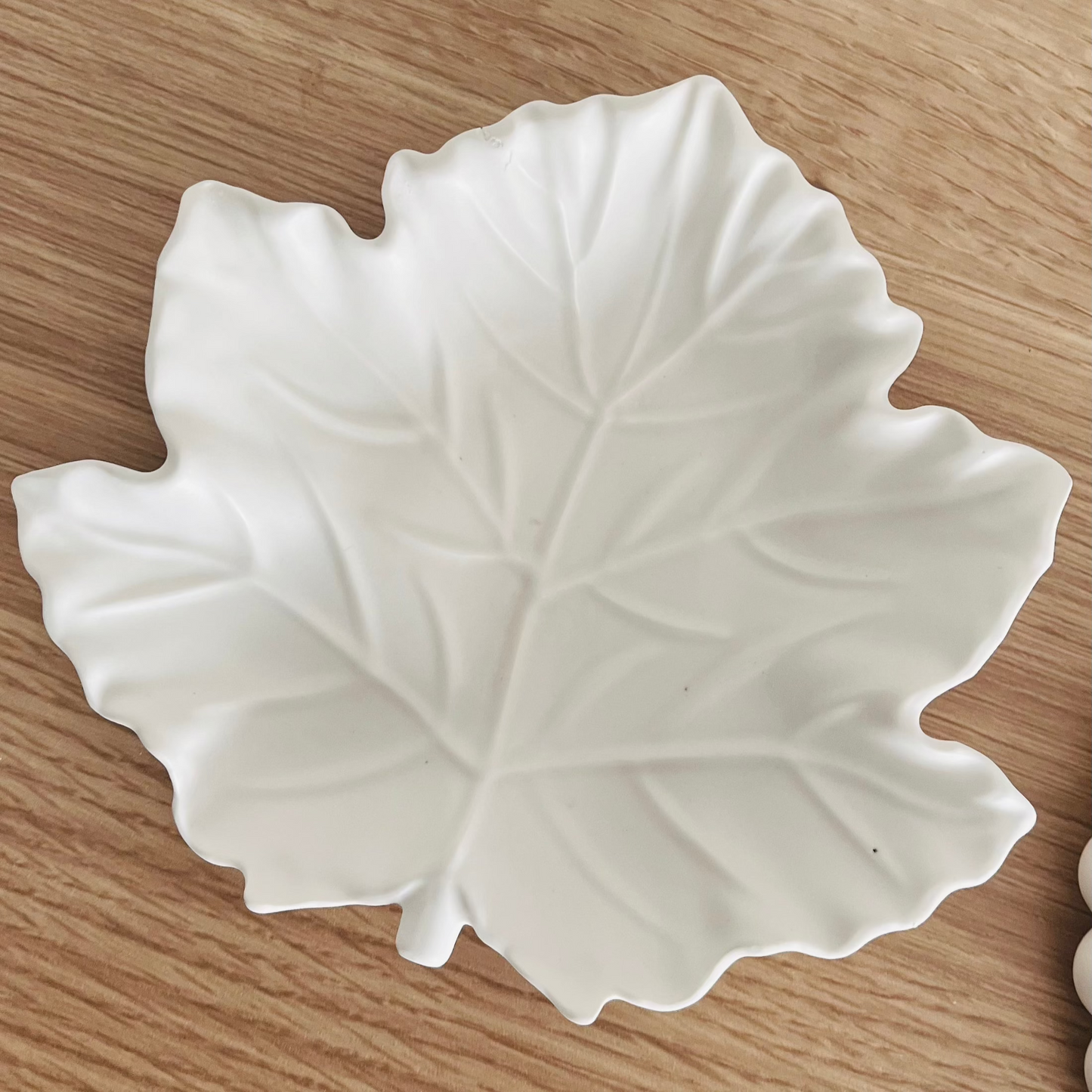 Handmade Maple Leaf Trinket Tray