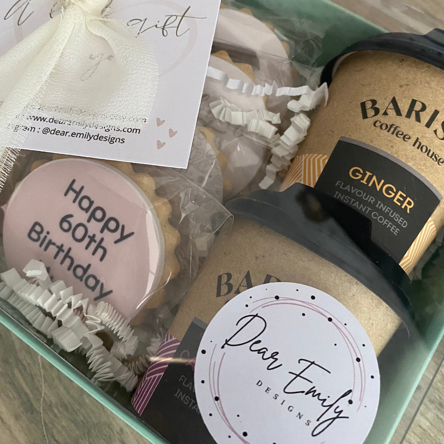 Personalised Coffee & Biscuits Gift Box