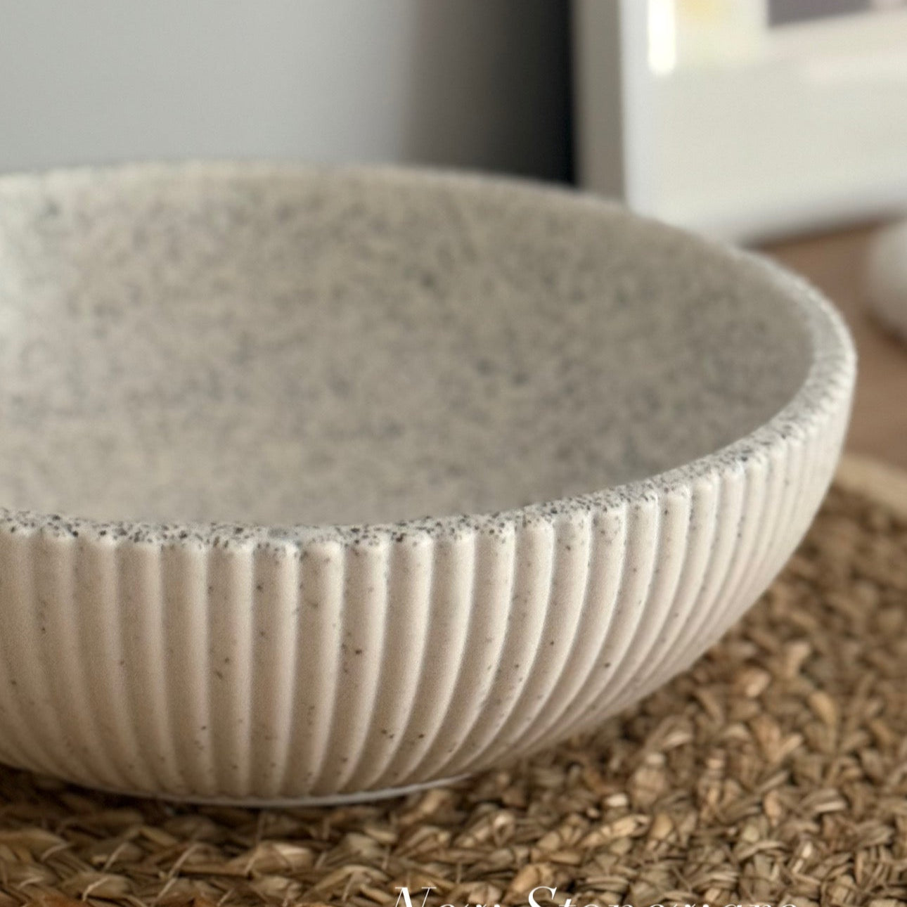 Ribbed Detailed Bowl - More Colours Available