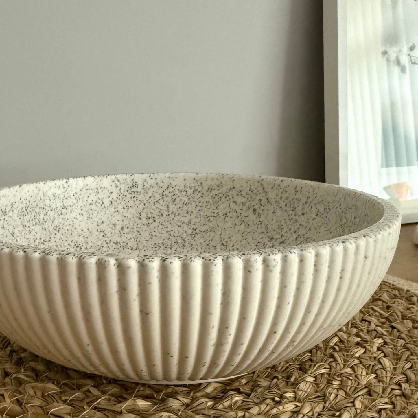 Ribbed Detailed Bowl - More Colours Available