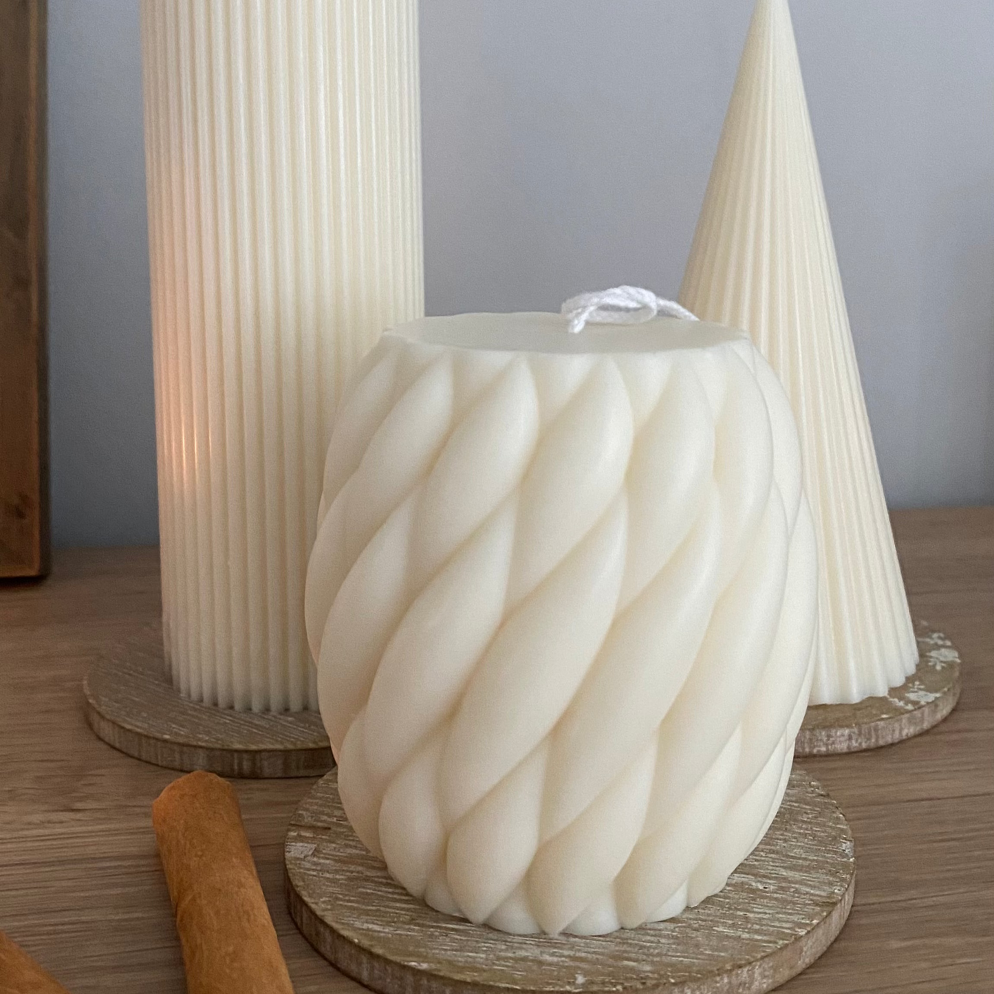 Chunky Weave Soy Candle