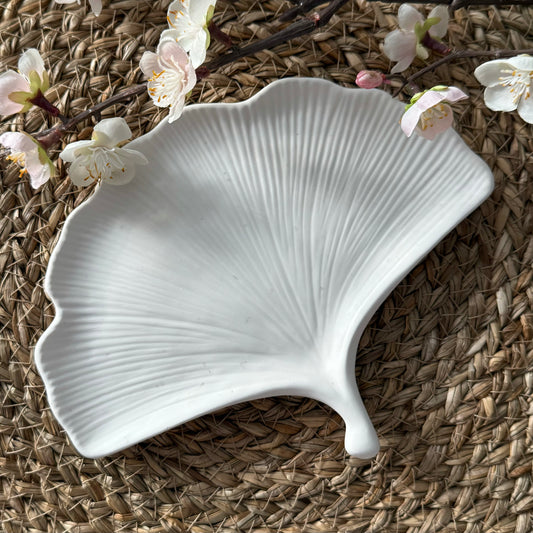 Handmade Fan Leaf Trinket Tray