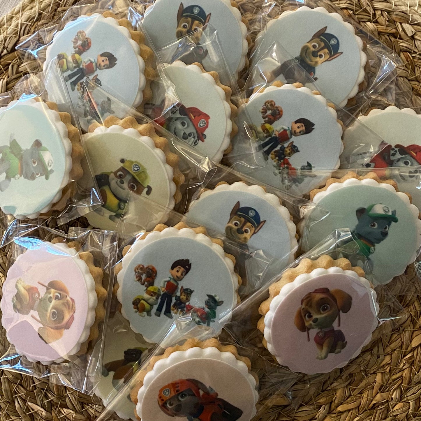 Paw Patrol Party Biscuits