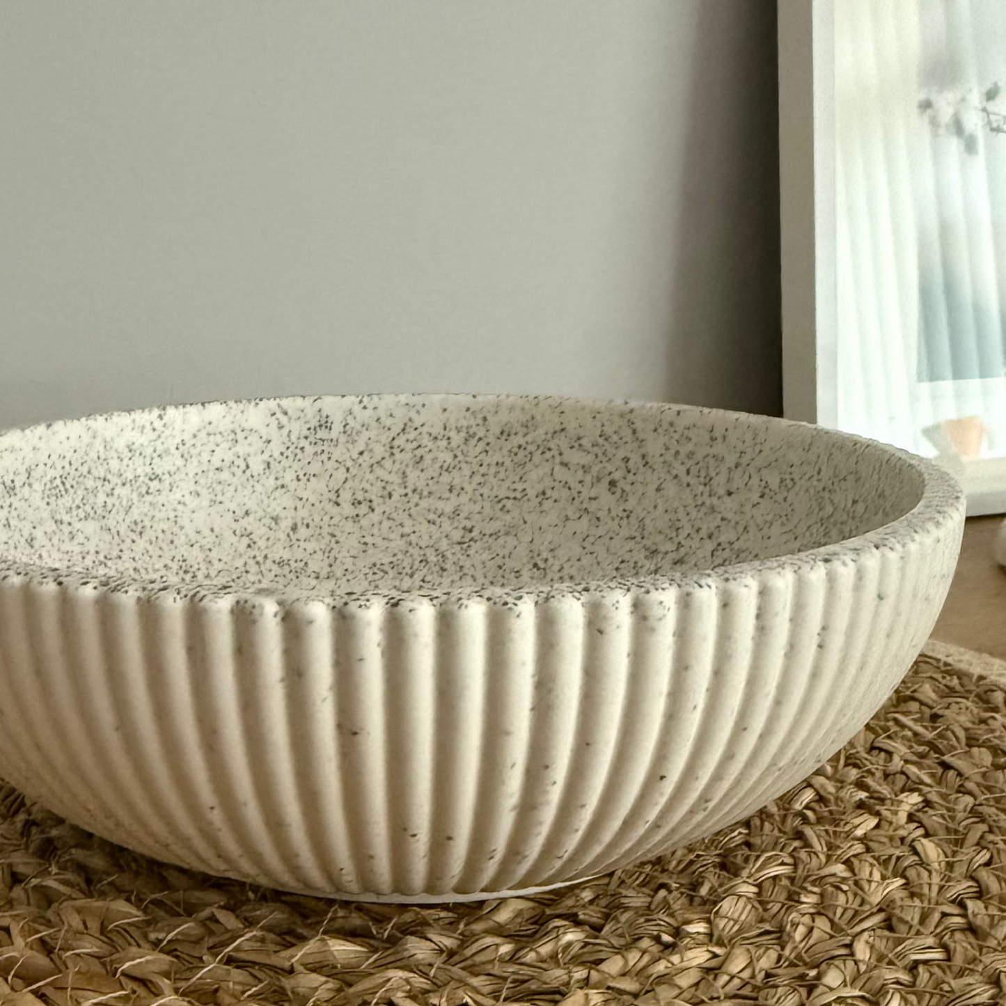 Ribbed Detailed Bowl - More Colours Available