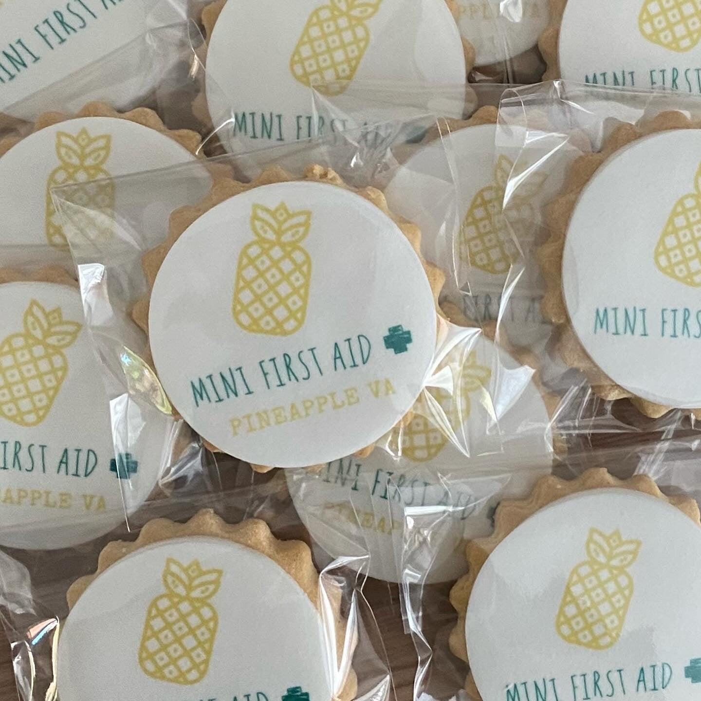 Corporate Logo Branded Biscuits