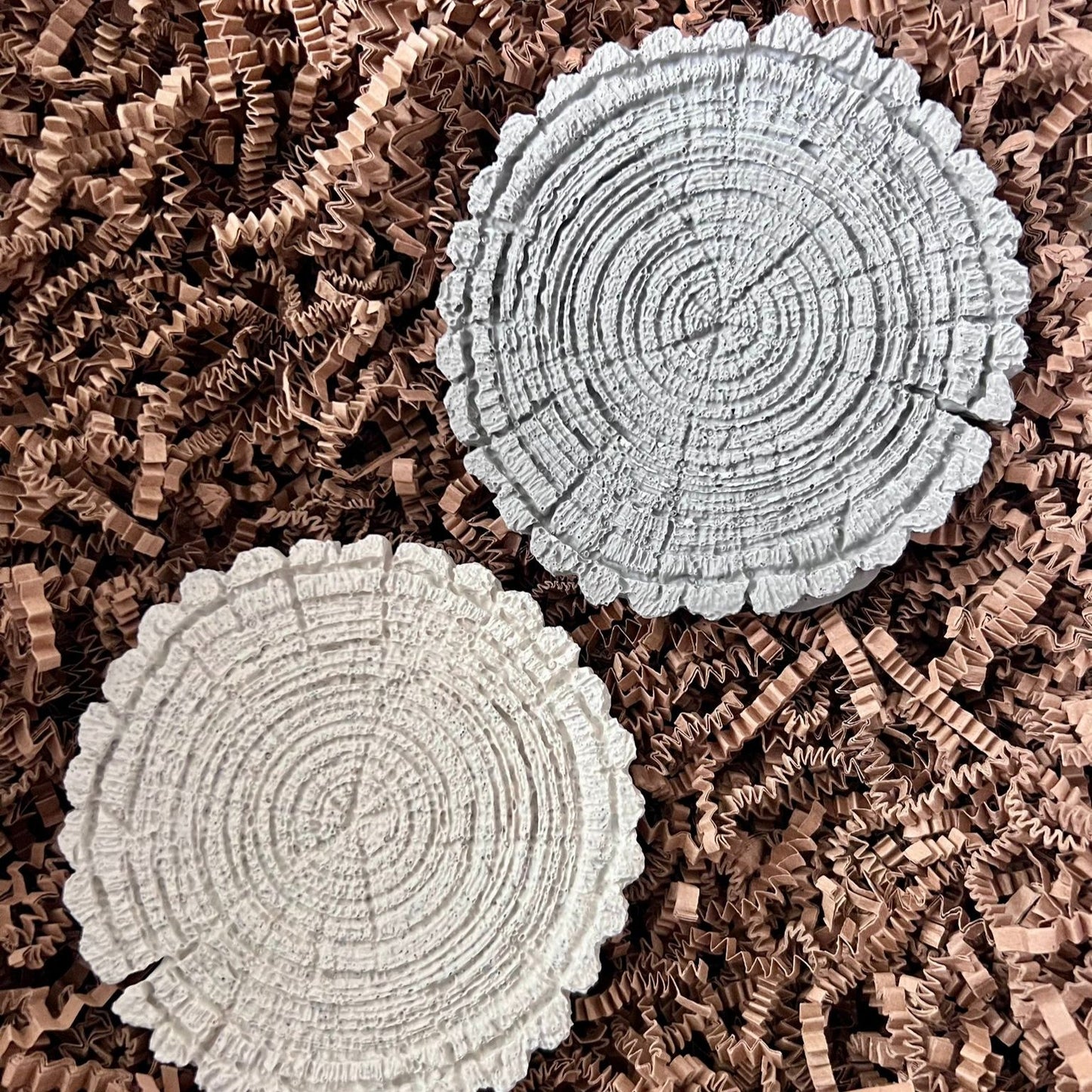 Log Slice Coaster/Candle Plate