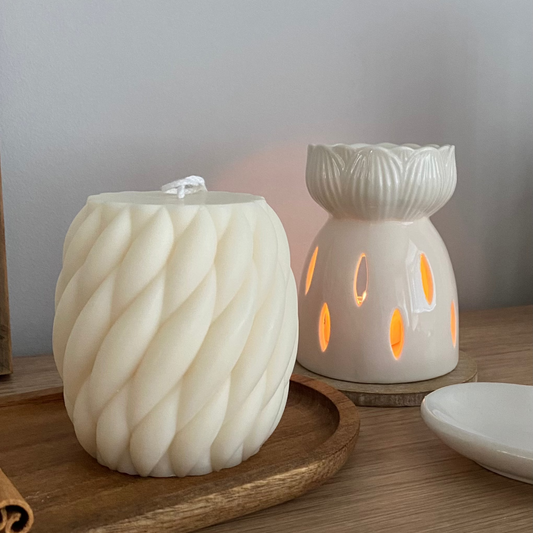 Chunky Weave Soy Candle