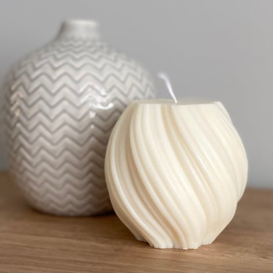 Chunky Twist Candle