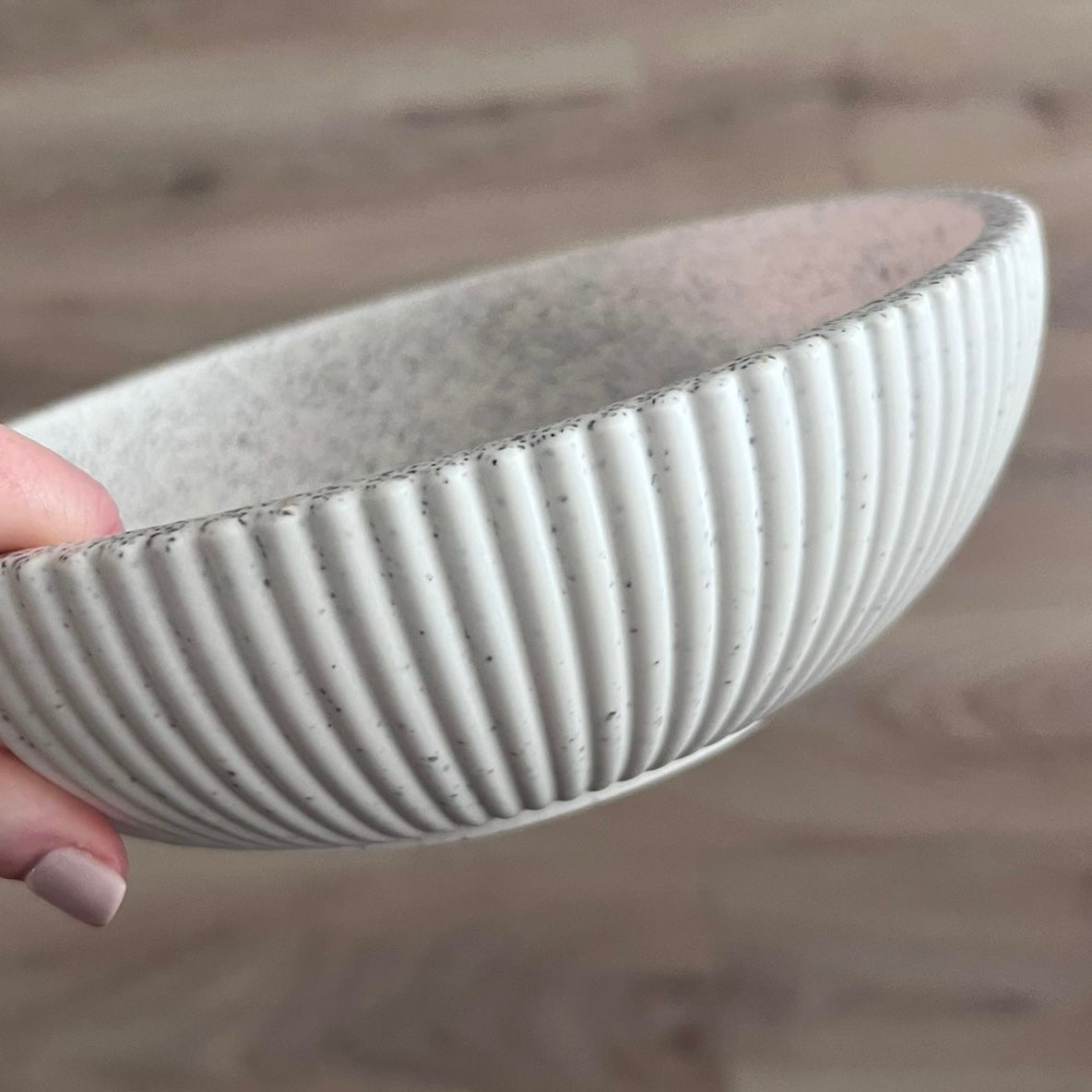 Ribbed Detailed Bowl - More Colours Available