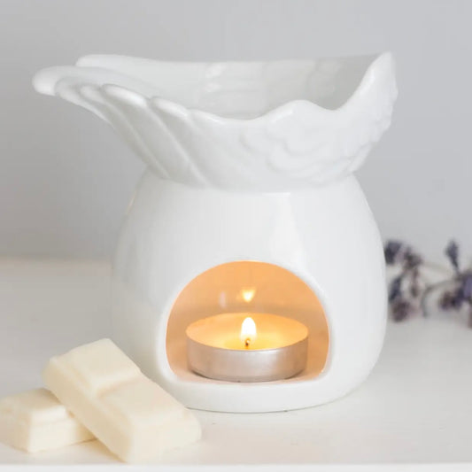 Angel Wings Ceramic Wax Burner