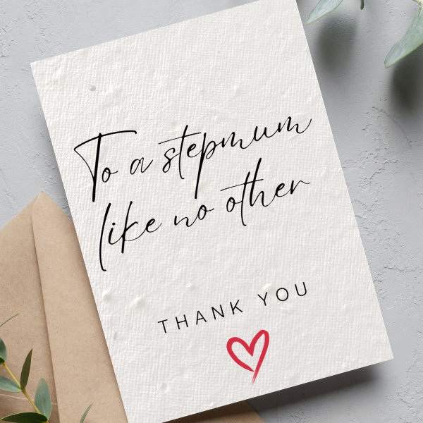 Stepmum Plantable Seeded Card