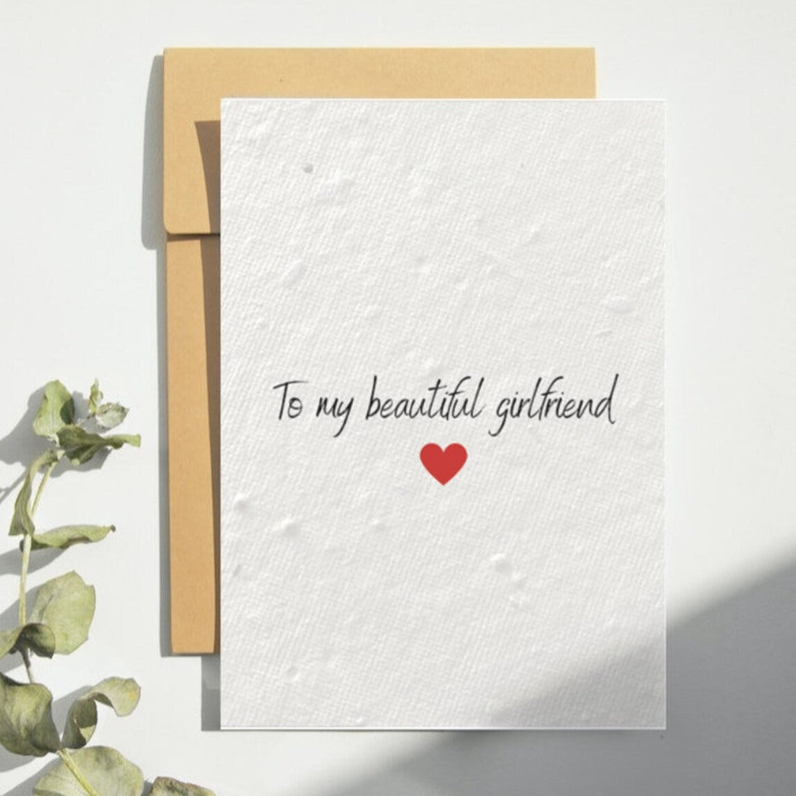 Beautiful Girlfriend Card