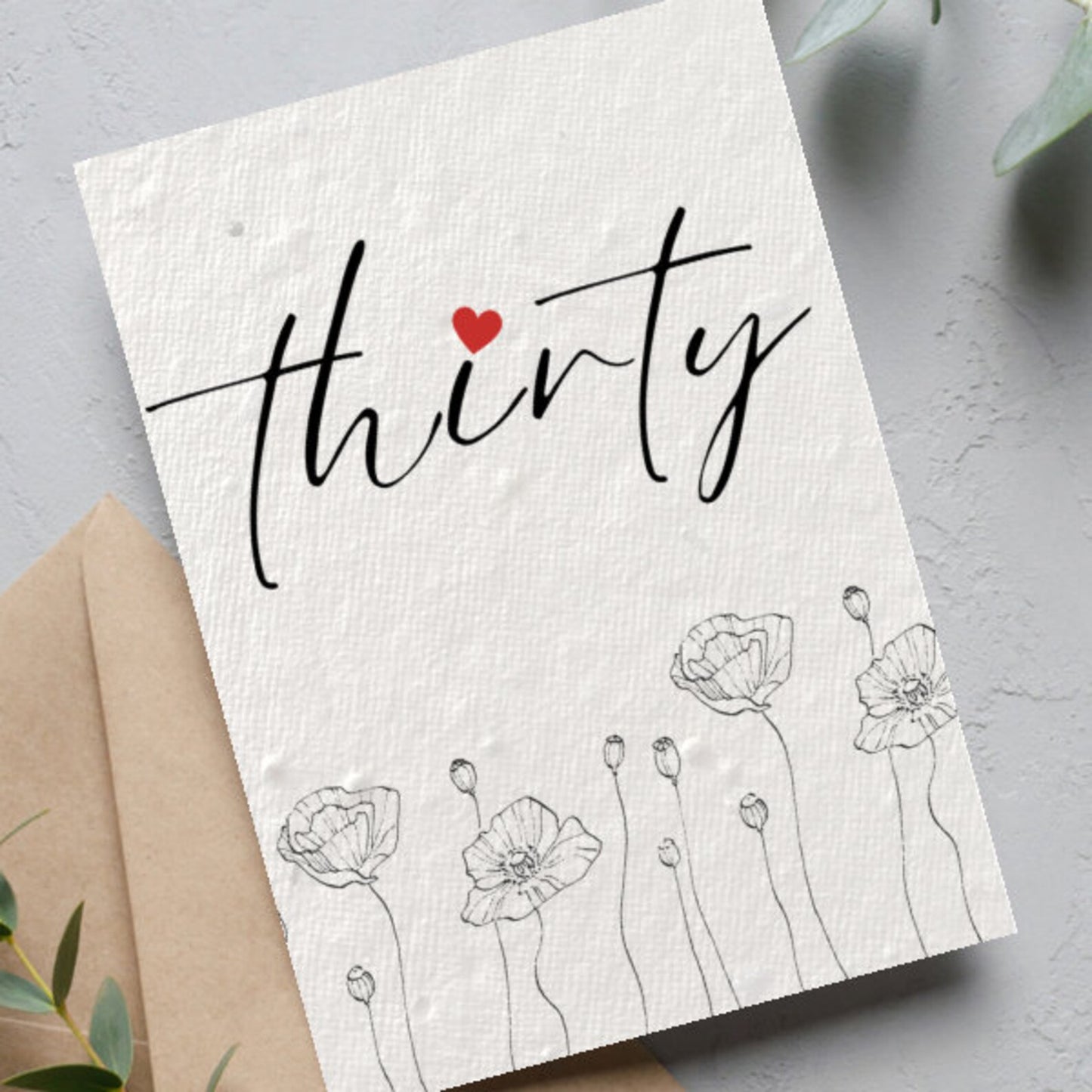 30th Birthday Card | Cards for 30th Birthday | Dear Emily Designs