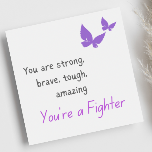 Strong, Brave Encouragement Card
