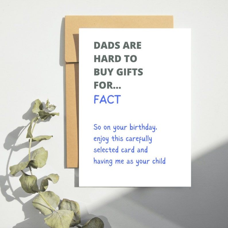 Birthday Cards for Dad | Happy Birthday Dad Card | Dear Emily Designs