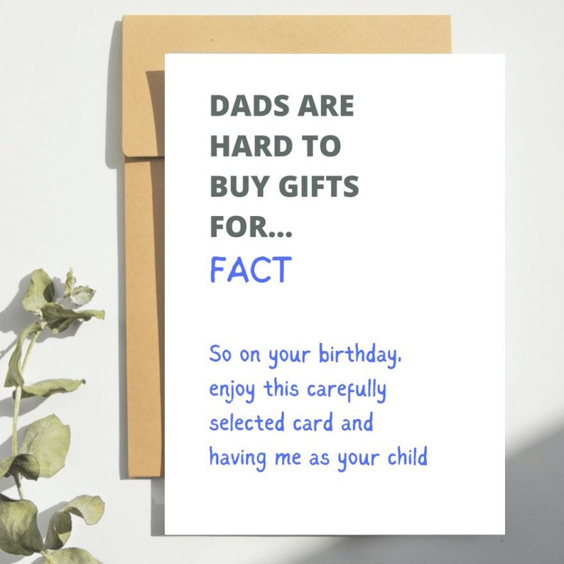 Birthday Cards for Dad | Happy Birthday Dad Card | Dear Emily Designs