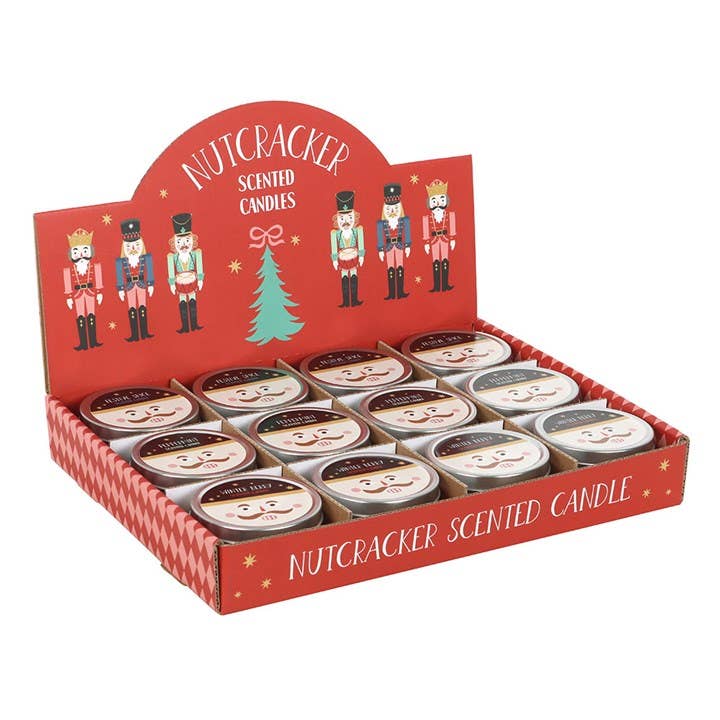 Nutcracker Christmas Candle