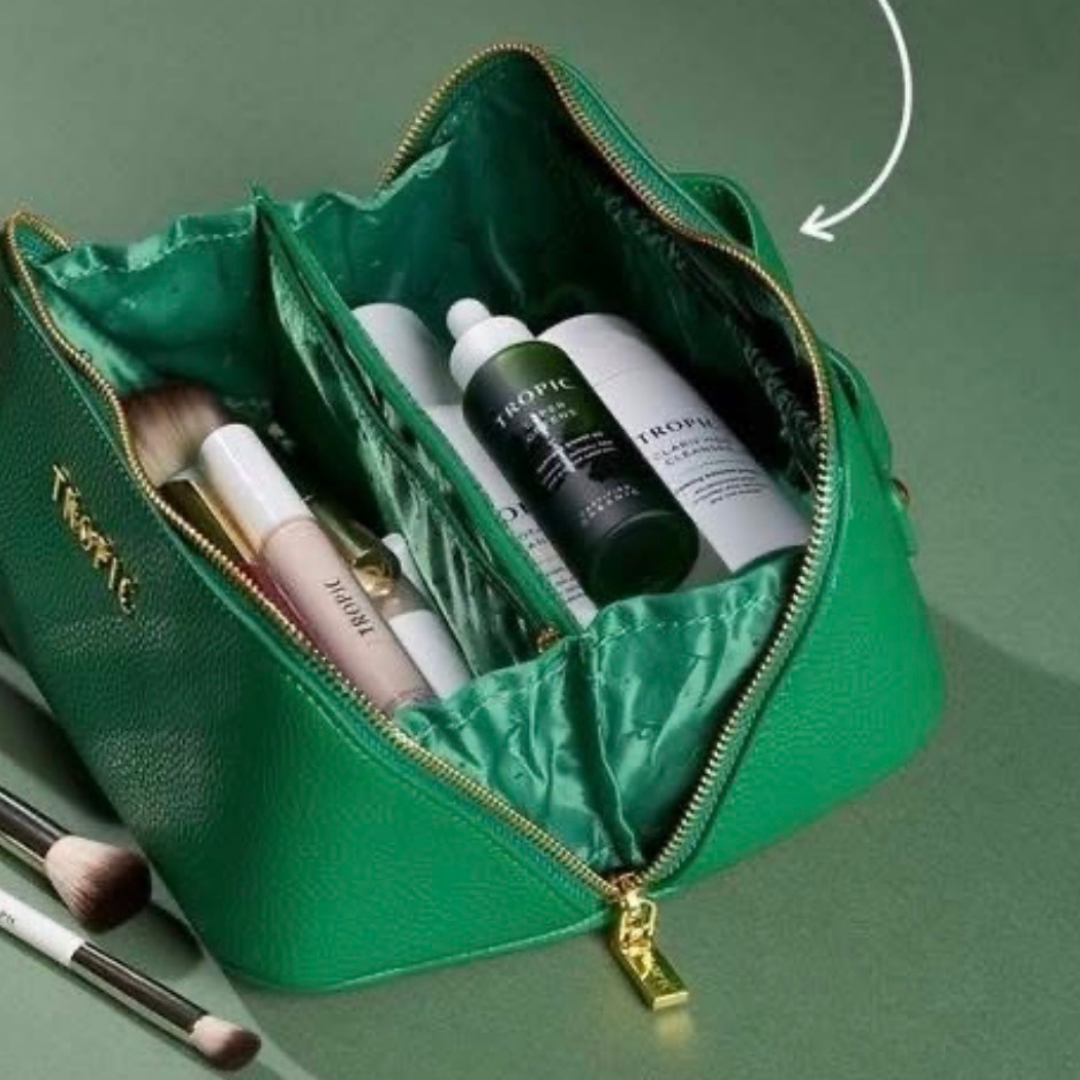 Tropic Exclusive Cosmetic Bag & Skincare Discovery Kit - FREE SHIPPING
