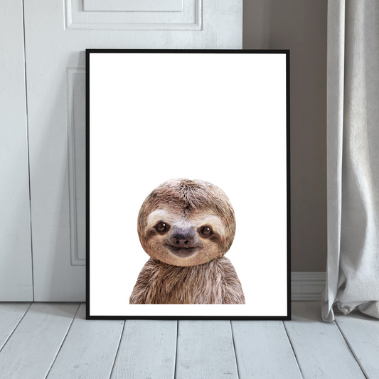 Baby Sloth Print