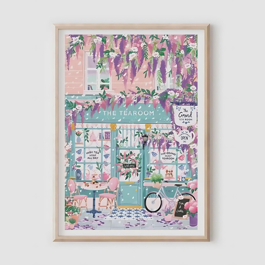 Wisteria Tearoom Print