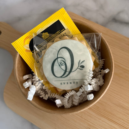 Corporate Logo Branded Biscuits