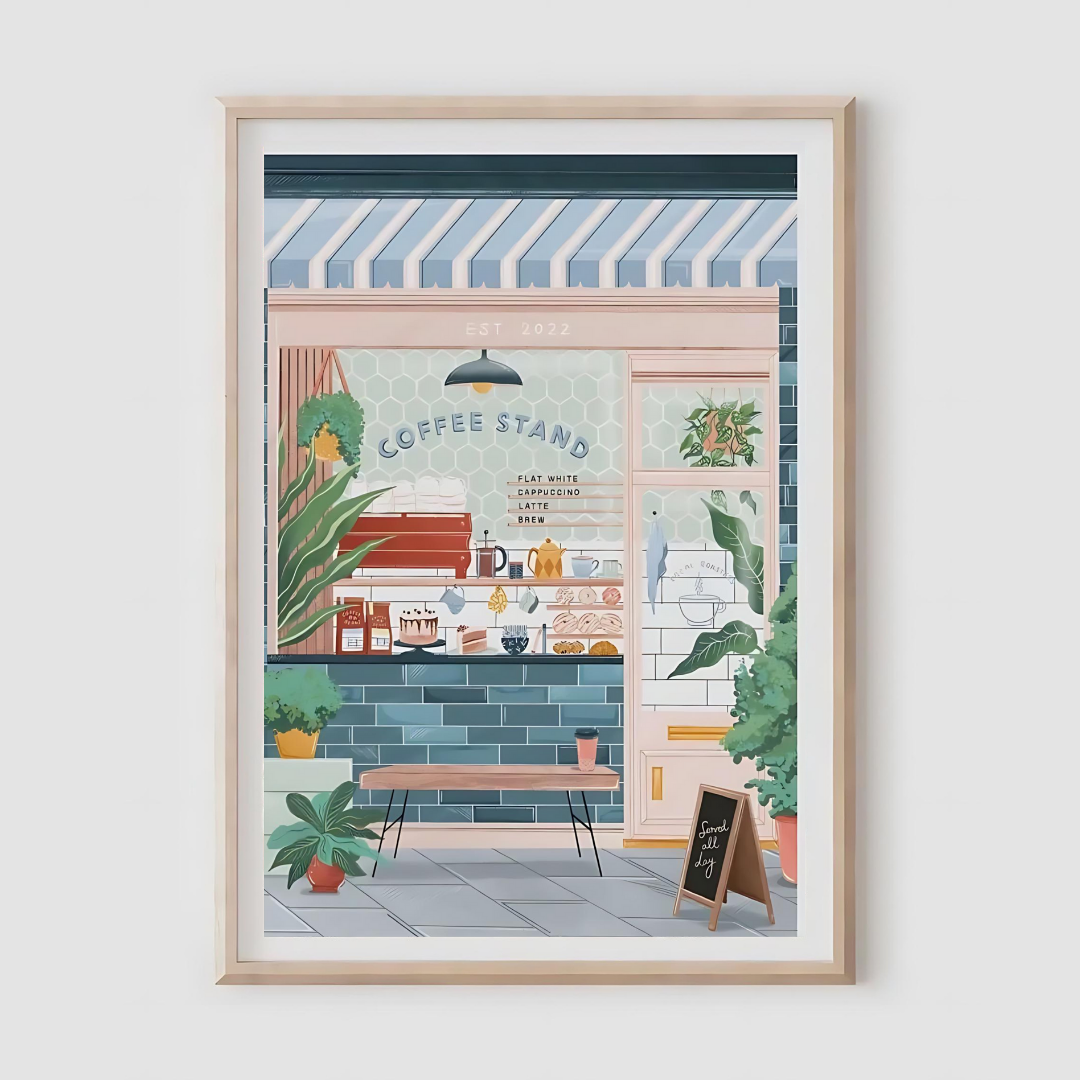 Coffee Shop Print