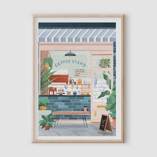 Coffee Shop Print