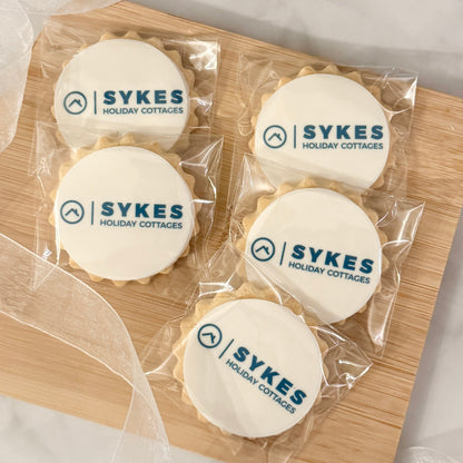Corporate Logo Branded Biscuits