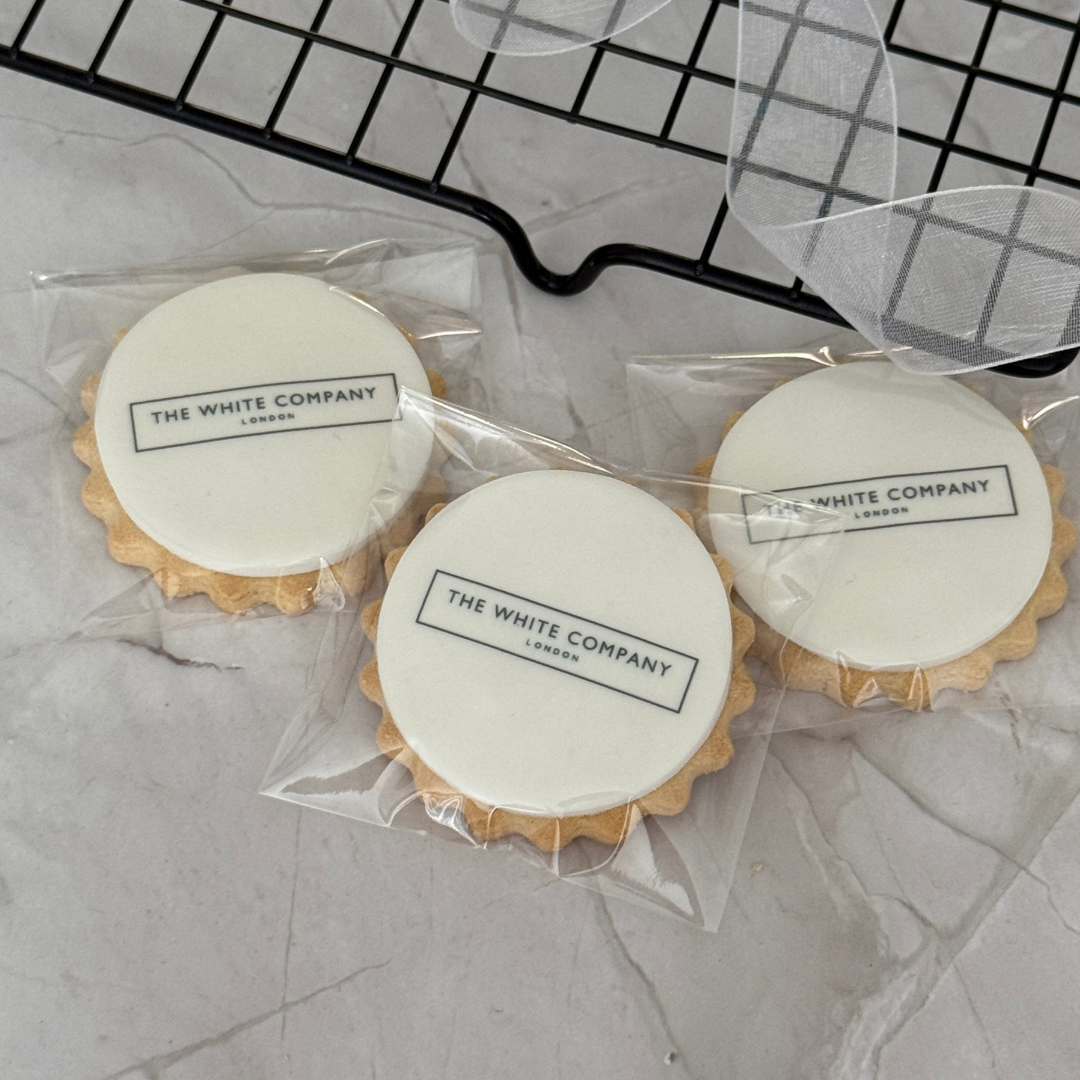Corporate Logo Branded Biscuits