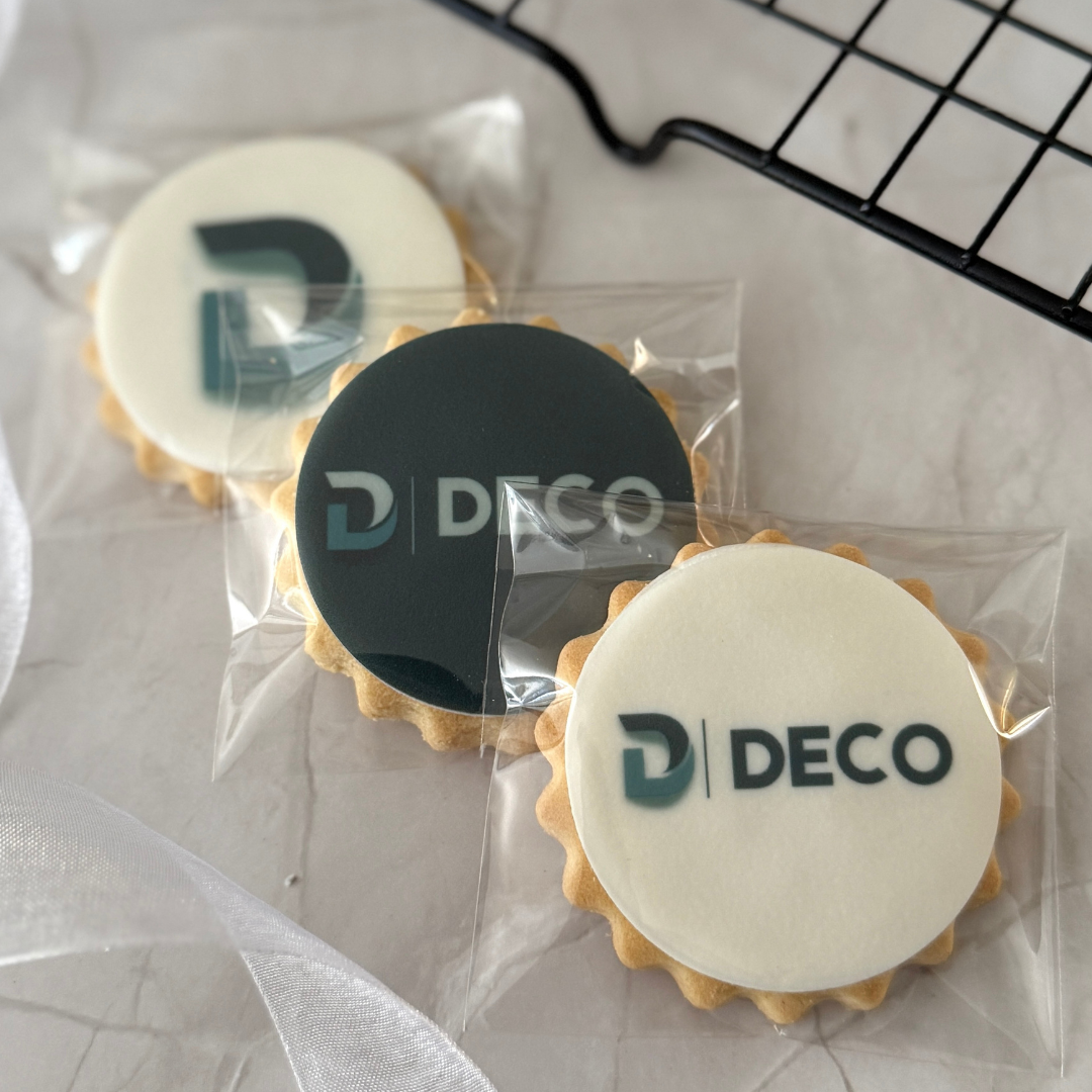 Corporate Logo Branded Biscuits