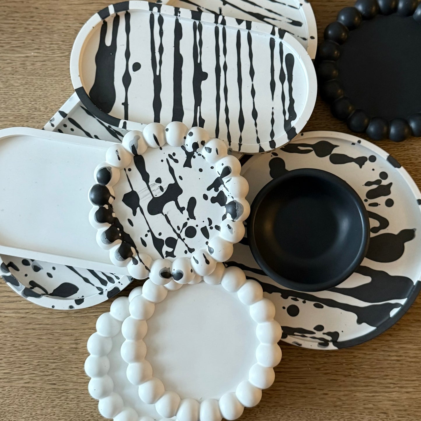 Oval Decorative Trinket Trays